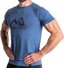 NATURAL ATHLET - T-Shirt Slim-Fit
