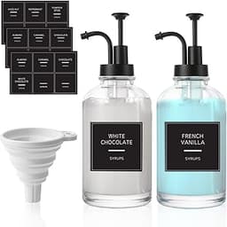 Duo de distributeurs de sirop 500 ml