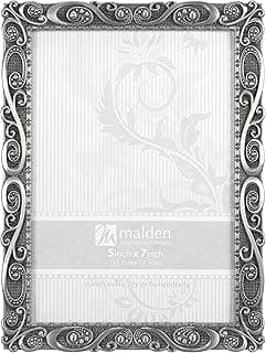 Cadre photo métal étain 5x7 Malden Morgan