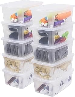 Boîtes empilables Iris Ohyama 11L