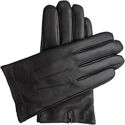 Downholme Gants Cuir & Cachemire