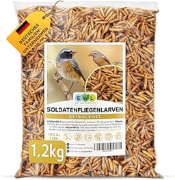 Larves de mouches soldats séchées 1,2 kg