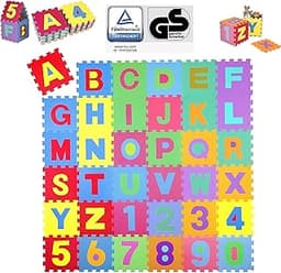 KIDUKU® Puzzle Tapis Mousse bébé, 86 pièces