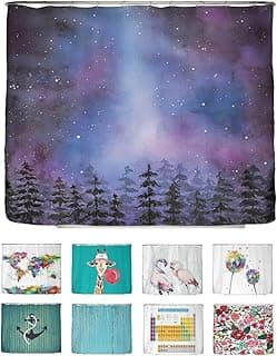 arteneur Rideau de douche galaxie