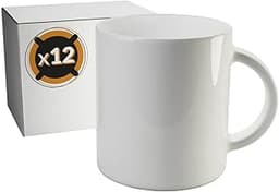Lot de 12 mugs DIY