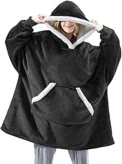 Sweat à Capuche Couverture Sherpa
