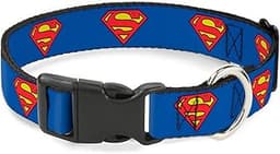 Collier Superman Clip Plastique Bleu