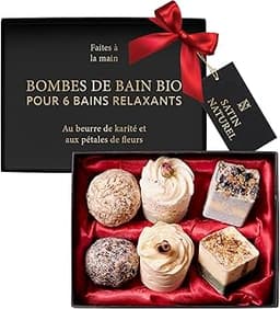 Coffret 6 bombes de bain bio