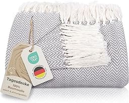 Plaid coton chevrons