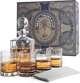 Regal Trunk & CO. Ensembles Carafe à Whisky