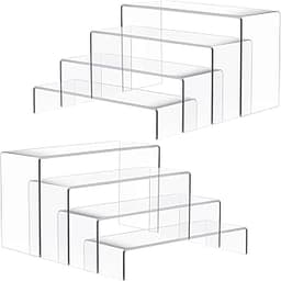 Rehausseurs acryliques KAHEIGN (lot de 8)