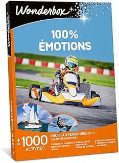 Wonderbox - Coffret Cadeau - Aventure - Évasion - Emotion