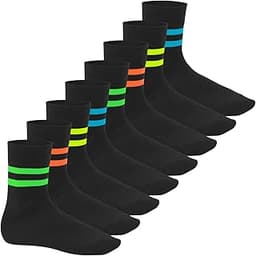 Chaussettes Neon Glow (8 paires)