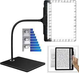 NZQXJXZ 5X Loupe de Lecture avec lumière et Support