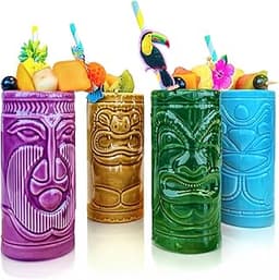 Tiki Mugs exotiques