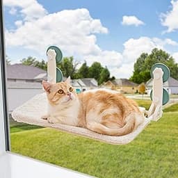 MEWOOFUN Hamac Chat Fenêtre Pliable
