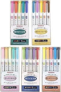 Surligneurs Zebra Mildliner