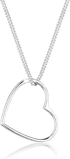 Elli Collier pendentif cœur en argent 925