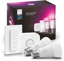 Philips Hue - Startkit 2xE27 + Bridge & Dimmer