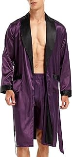 Peignoir long satin Sanraflic