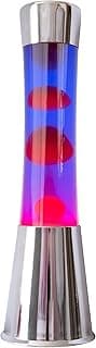 FISURA - Lampe à lave rouge et violette