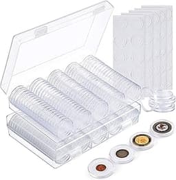 MATANA 200 Capsules de Pièces de Monnaie