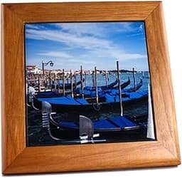 Dessous de plat photo bois et céramique