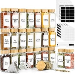 Lannvan – 24 pots à épices verre + bambou