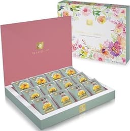 Teabloom Caisse à Thé Fleuri