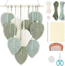 FREEBLOSS Set Macramé Feuille Kit