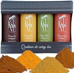Khla - Coffret 4 Currys Bio