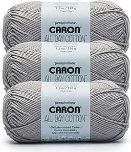 Caron All Day Cotton – Lot 3 pelotes