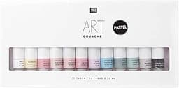 Rico Design Gouache Pastel 12x12 ml