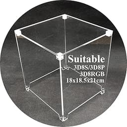 Cube acrylique LED