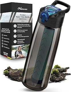 BERGKVIST ® Gourde Filtrante OBSIDIAN