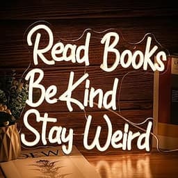 Panneau néon « Stay Weird »