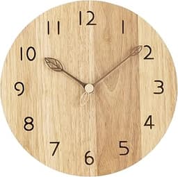 Horloge murale bois