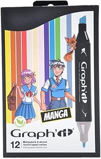 Set de 12 marqueurs Graph'it