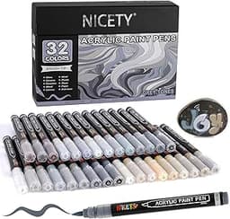 NICETY 32 feutres acryliques