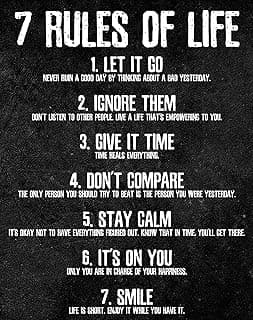 Poster motivation style old school