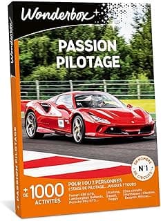 Wonderbox – Coffret cadeau pour homme - PASSION PILOTAGE