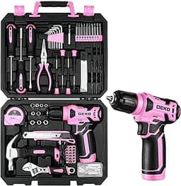 Caisse à outils DEKO rose