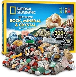 Blue Marble x National Geographic – Coffret 300 gemmes et minéraux