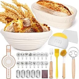 Kit banneton levain 10 pièces MKAKYES