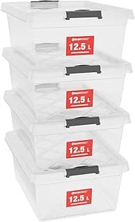 ATHLON TOOLS 4 boîtes 12,5 L