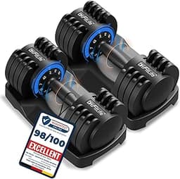 DH FitLife Haltères réglables 2–12 kg