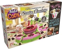 Fabrique de sucettes chocolatées