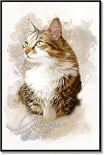 Portrait d'animal de compagnie personnalisé à l'aquarelle