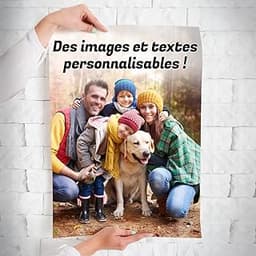 Tenvinilo | Poster Personnalisé | Photo et Texte | Affiches Décoratives | Cadeau original | Accessoires décoratifs pour la...