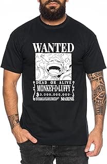 Wanted Luffy – T-Shirt